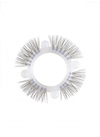 Эластичное кольцо с «ресничками» и 4 шариками - Sextaz - в Комсомольске-на-Амуре купить с доставкой