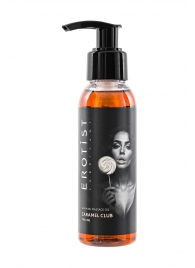 Разогревающее массажное масло Erotist Caramel Club с ароматом пралине - 100 мл. - Erotist Lubricants - купить с доставкой в Комсомольске-на-Амуре