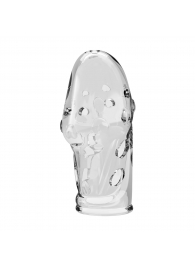Прозрачная насадка на пенис Booker - 8 см. - Baile - в Комсомольске-на-Амуре купить с доставкой