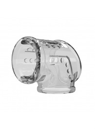 Прозрачная насадка на пенис и мошонку - Baile - в Комсомольске-на-Амуре купить с доставкой