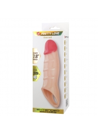Телесная удлиняющая насадка на пенис Darnel - Baile - в Комсомольске-на-Амуре купить с доставкой