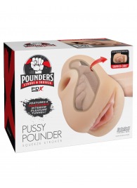 Телесный мастурбатор-вагина Pussy Pounder Squeeze Stroker - Pipedream - в Комсомольске-на-Амуре купить с доставкой