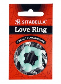 Цветное эрекционное кольцо с 5 бусинами Love Ring - Sitabella - в Комсомольске-на-Амуре купить с доставкой