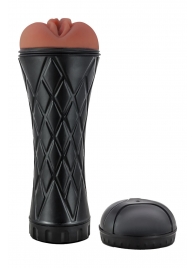 Коричневый мастурбатор-вагина Marly - Dream Toys - в Комсомольске-на-Амуре купить с доставкой