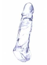 Прозрачная насадка-удлинитель Length Enhancer с подхватом - 16 см. - NMC - в Комсомольске-на-Амуре купить с доставкой