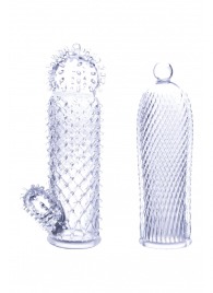 Набор из 2 прозрачных насадок на член Seductive Tickler Sleeves - NMC - в Комсомольске-на-Амуре купить с доставкой