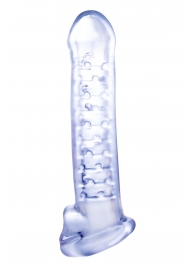 Прозрачная насадка-удлинитель Stretchy Touch - 18 см. - NMC - в Комсомольске-на-Амуре купить с доставкой