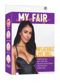 Телесная надувная секс-кукла с 3 любовными отверстиями - NMC - в Комсомольске-на-Амуре купить с доставкой