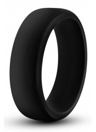 Черное эрекционное кольцо Silicone Go Pro Cock Ring - Blush Novelties - в Комсомольске-на-Амуре купить с доставкой
