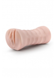 Телесный мастурбатор-вагина Ayumi с вибрацией - Blush Novelties - в Комсомольске-на-Амуре купить с доставкой