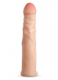 Телесная насадка-удлинитель Fortitude с подхватом - 17,7 см. - Blush Novelties - в Комсомольске-на-Амуре купить с доставкой