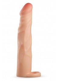 Телесная насадка-удлинитель Fortitude с подхватом - 17,7 см. - Blush Novelties - в Комсомольске-на-Амуре купить с доставкой