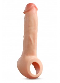 Телесная насадка-удлинитель Thrive 8.75 Inch Realistic Penis Extender Sleeve - 22,2 см. - Blush Novelties - в Комсомольске-на-Амуре купить с доставкой