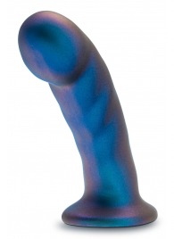 Синяя насадка-фаллоимитатор Rebellion 5.75 Inch Pegging Dildo - 14,6 см. - Blush Novelties - купить с доставкой в Комсомольске-на-Амуре