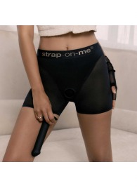 Трусики-шорты для фиксации насадок Strap-on-me Harness Lingerie Halo - size XS - Strap-on-me - купить с доставкой в Комсомольске-на-Амуре