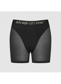 Трусики-шорты для фиксации насадок Strap-on-me Harness Lingerie Halo - size XS - Strap-on-me - купить с доставкой в Комсомольске-на-Амуре