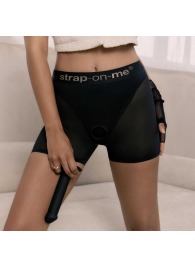 Трусики-шорты для фиксации насадок Strap-on-me Harness Lingerie Halo - size XL - Strap-on-me - купить с доставкой в Комсомольске-на-Амуре