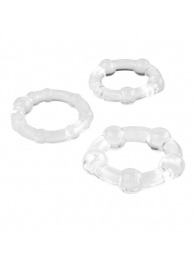 Набор из 3 эрекционных прозрачных колец - Boys of Toys - в Комсомольске-на-Амуре купить с доставкой