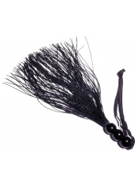 Черная силиконовая плетка - 25,4 см. - Boys of Toys - купить с доставкой в Комсомольске-на-Амуре