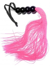 Розовая силиконовая плеть - 35,5 см. - Boys of Toys - купить с доставкой в Комсомольске-на-Амуре