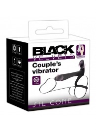 Черная насадка на член с вибрацией Couple’s Vibrator - Orion - в Комсомольске-на-Амуре купить с доставкой