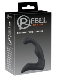 Черный перезаряжаемый стимулятор простаты с вибрацией - 14,6 см. - Orion - в Комсомольске-на-Амуре купить с доставкой