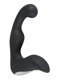 Черный перезаряжаемый стимулятор простаты с вибрацией - 14,6 см. - Orion - в Комсомольске-на-Амуре купить с доставкой