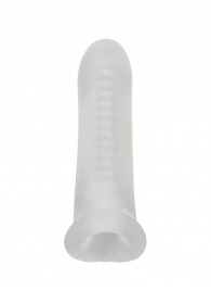 Белый фаллоудлинитель Striker - 13,5 см. - Lola Games - в Комсомольске-на-Амуре купить с доставкой