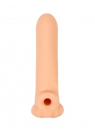 Телесный фаллоудлинитель Titan - 16,5 см. - Lola Games - в Комсомольске-на-Амуре купить с доставкой