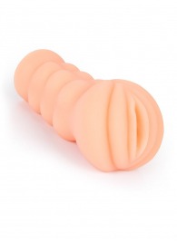 Телесный мастурбатор-вагина с эрекционными кольцами в комплекте - Sexy Girl - в Комсомольске-на-Амуре купить с доставкой