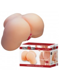 Телесный мастурбатор с 2 любовными отверстиями Olivia - Baile - в Комсомольске-на-Амуре купить с доставкой