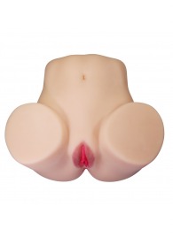 Телесный мастурбатор Julia с 2 любовными каналами - Baile - в Комсомольске-на-Амуре купить с доставкой