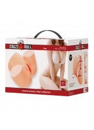 Телесный мастурбатор Liora с вибрацией - Baile - в Комсомольске-на-Амуре купить с доставкой