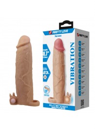 Телесная насадка на пенис Xerxes - 22 см. - Baile - в Комсомольске-на-Амуре купить с доставкой