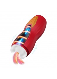 Интерактивный мастурбатор Solara с нагревом, вибрацией и поступательными движениями - Shots Media BV - в Комсомольске-на-Амуре купить с доставкой