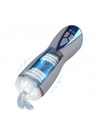 Интерактивный мастурбатор Eloa с вакуумом и вибрацией - Shots Media BV - в Комсомольске-на-Амуре купить с доставкой