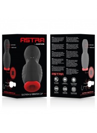 Черно-красный мастурбатор с вибрацией и всасыванием - JAMYJOB - в Комсомольске-на-Амуре купить с доставкой