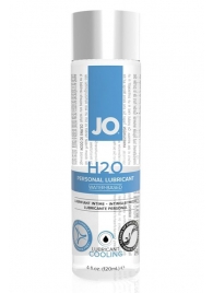 Охлаждающий лубрикант на водной основе JO Personal Lubricant H2O COOLING - 120 мл. - System JO - купить с доставкой в Комсомольске-на-Амуре