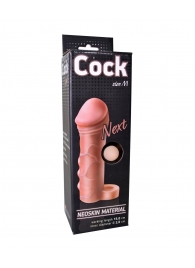 Фаллоудлинитель с кольцом COCK size M - 15 см. - LOVETOY (А-Полимер) - в Комсомольске-на-Амуре купить с доставкой