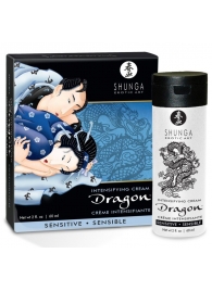 Интимный мужской крем SHUNGA DRAGON SENSITIVE - 60 мл. - Shunga - купить с доставкой в Комсомольске-на-Амуре