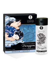 Интимный мужской крем SHUNGA DRAGON SENSITIVE - 60 мл. - Shunga - купить с доставкой в Комсомольске-на-Амуре