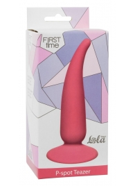 Розовая анальная пробка P-spot Teazer Pink - 12,2 см. - Lola Games - в Комсомольске-на-Амуре купить с доставкой