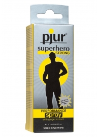 Спрей-пролонгатор длительного действия pjur SUPERHERO Strong Spray - 20 мл. - Pjur - купить с доставкой в Комсомольске-на-Амуре