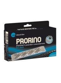 БАД для мужчин PRORINO M black line powder - 7 саше (6 гр.) - Ero - купить с доставкой в Комсомольске-на-Амуре