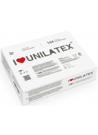 Ультратонкие презервативы Unilatex Ultra Thin - 144 шт. - Unilatex - купить с доставкой в Комсомольске-на-Амуре