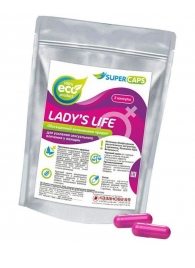 Возбуждающие капсулы Ladys Life - 2 капсулы (0,35 гр.) - SuperCaps - купить с доставкой в Комсомольске-на-Амуре