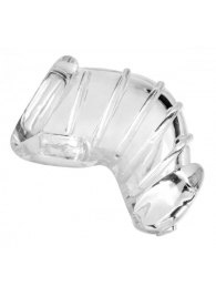 Насадка для ограничения эрекции Detained Soft Body Chastity Cage - XR Brands - купить с доставкой в Комсомольске-на-Амуре