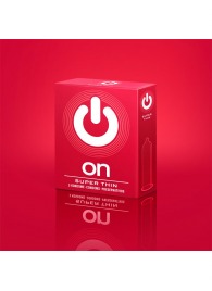 Супертонкие презервативы ON) Super Thin - 3 шт. - ON) - купить с доставкой в Комсомольске-на-Амуре
