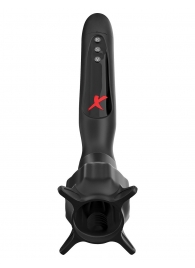 Чёрный вибростимулятор для головки члена с эффектом всасывания Vibrating Roto-Sucker - Pipedream - в Комсомольске-на-Амуре купить с доставкой