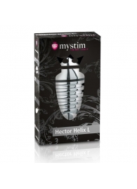 Анальный плаг для электростимуляции Hector Helix Buttplug L - 11,5 см. - MyStim - купить с доставкой в Комсомольске-на-Амуре